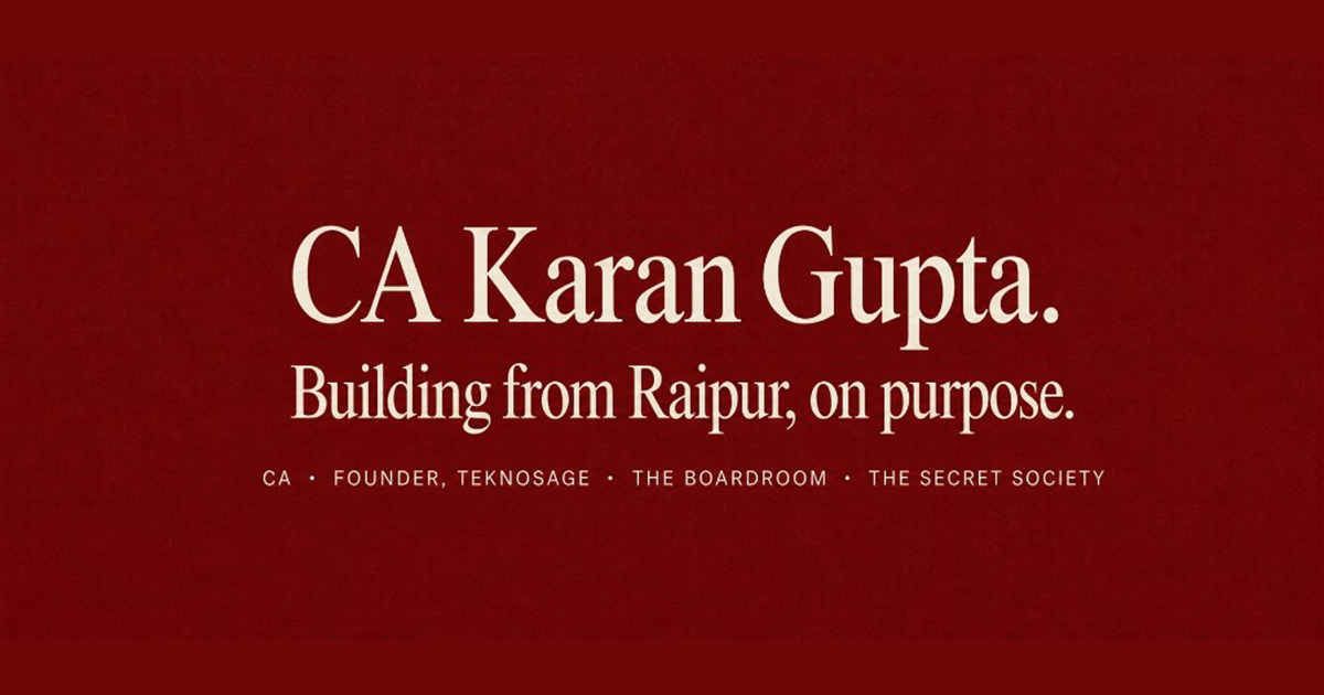 Secret Community CA Karan Gupta